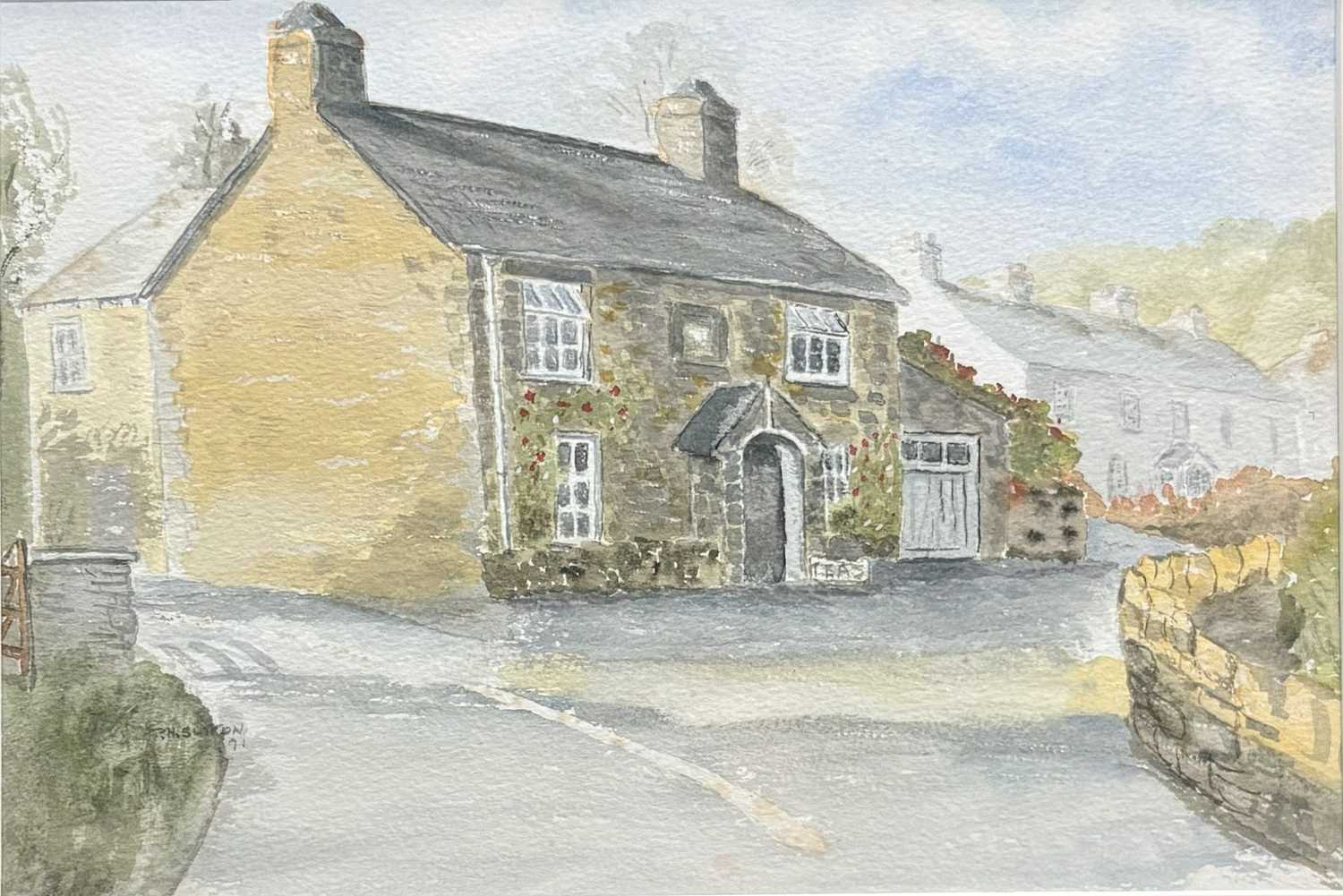 Lot 532 - PHILIP SUTTON RA (BRITISH CONTEMPORARY) 'House...