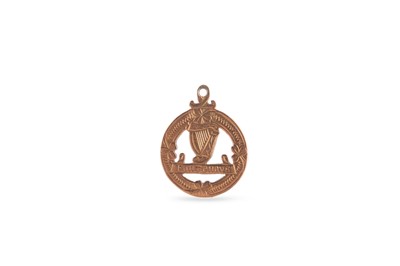 Lot 457 - A 1916 9CT GOLD DUBLIN JUNIOR HURLING MEDAL,...