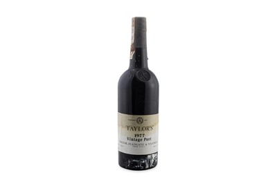 Lot 258 - A BOTTLE OF VINTAGE 1977 TAYLOR'S PORT