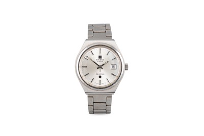 Lot 412 - A GENT'S STAINLESS STEEL TISSOT SEASTAR...