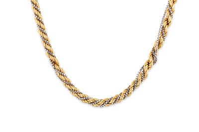 Lot 94 - A SUITE OF ITALIAN 18CT GOLD JEWELLERY, of...