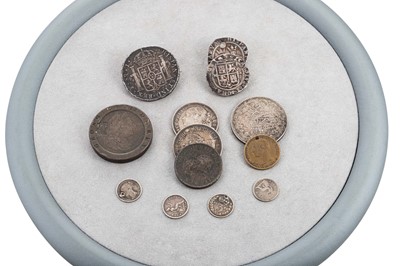 Lot 440 - A COLLECTION OF 12 COINS, to include a 1799 2d...