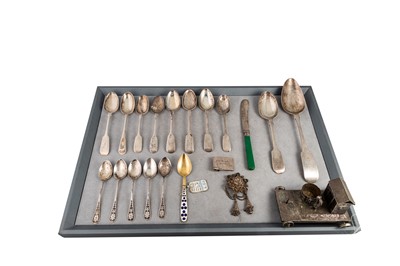 Lot 512 - AN INTERESTING COLLECTION OF MAINLY STERLING...
