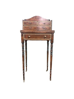 Lot 513 - A MOST ATTRACTIVE ANTIQUE EDWARDIAN REGENCY...