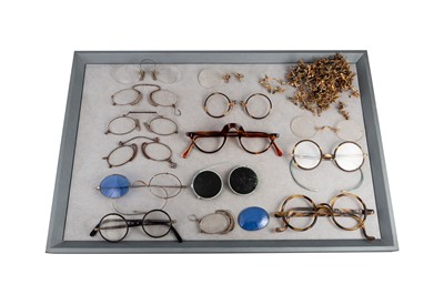 Lot 503 - A LARGE COLLECTION OF ANTIQUE SPECTACLE FRAME...