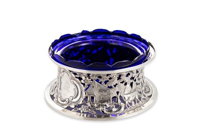Lot 479 - A LATE VICTORIAN IRISH SILVER POTATO DISH,...