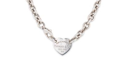 Lot 329 - A TIFFANY & CO. STERLING SILVER (.925) OPEN...