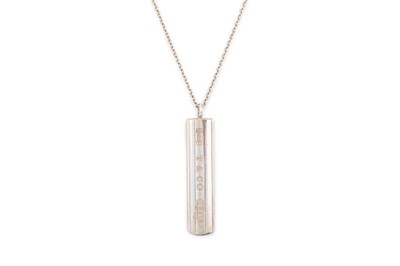 Lot 330 - A TIFFANY & CO STERLING SILVER (.925) INGOT...