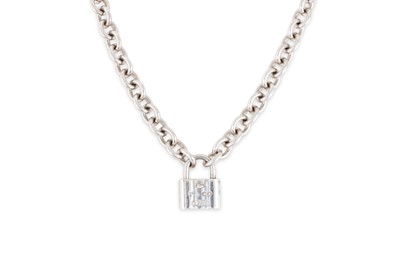 Lot 331 - A TIFFANY AND CO STERLING SILVER NECK CHAIN,...