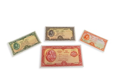Lot 445 - A SET OF 4 LADY LAVERY IRISH BANKNOTES, all...