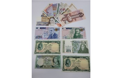 Lot 485 - A COLLECTION OF 7 IRISH BANKNOTES, to include...