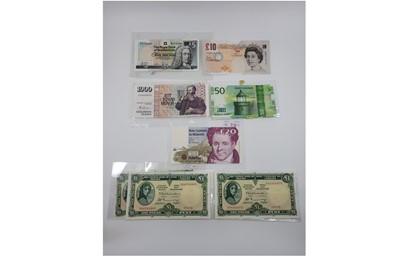 Lot 486 - A COLLECTION OF 8 IRISH, Bank of England,...