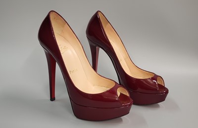 Lot 478 - A PAIR OF LADY'S CHRISTIAN LOUBOUTIN SHOES...
