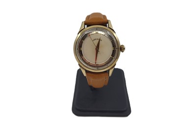 Lot 439 - A LORD ELGIN GENT'S WRISTWATCH, baton numerals,...