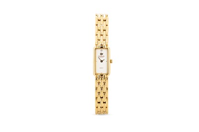 Lot 414 - A LADY'S RAYMOND WEIL WRISTWATCH, gold-plated,...