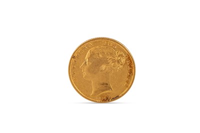 Lot 458 - A VICTORIAN FULL SOVEREIGN ENGLISH GOLD COIN,...