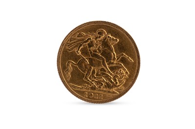 Lot 461 - A GEORGE V FULL GOLD SOVEREIGN, 22ct English...
