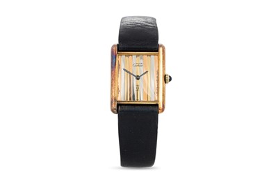 Lot 444 - A LADY'S MUST DE CARTIER WRISTWATCH,...