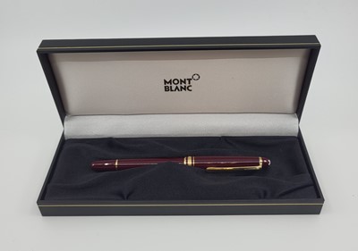 Lot 507 - A MONT BLANC FOUNTAIN PEN, (4810, 14 ct gold...