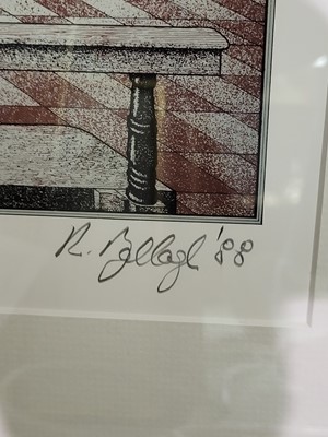 Lot 531 - ROBERT BALLAGH, (IRL CONTEMPORARY), Interior...