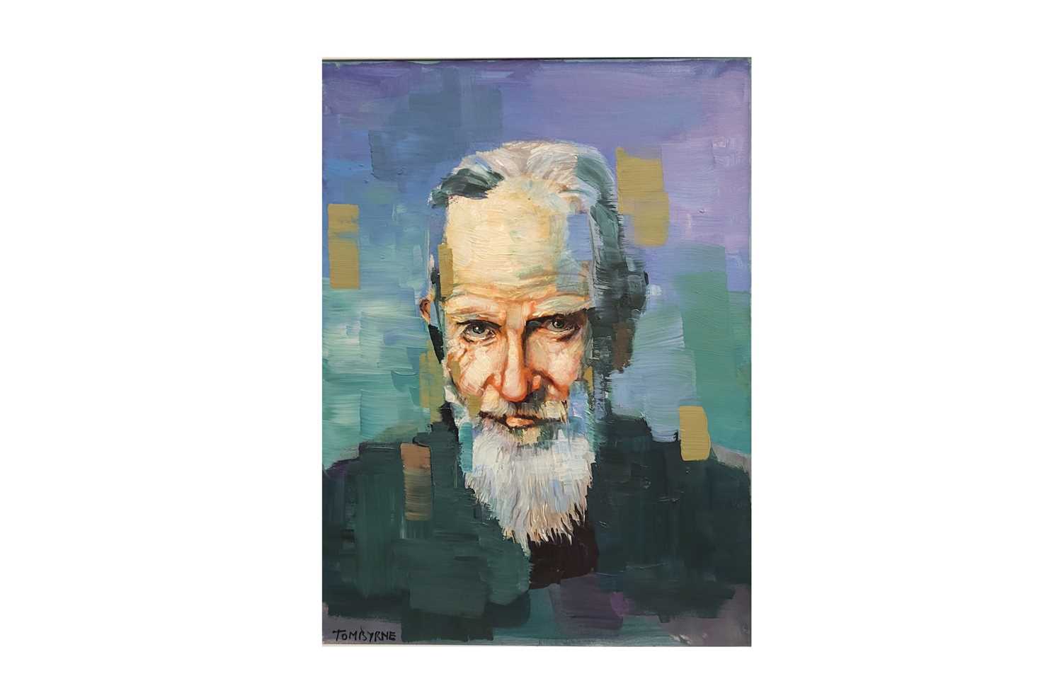 Lot 522 - TOM BYRNE (IRISH CONTEMPORARY), 'George...