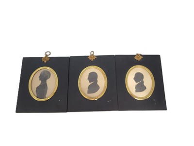 Lot 521 - A COLLECTION OF NINE MINIATURES, Gollock...