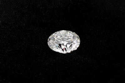 Lot 358 - AN IMPORTANT LOOSE DIAMOND, the round...