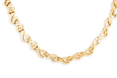 Lot 249 - A PALOMA PICASSO FOR TIFFANY NECKLACE, in 18ct...