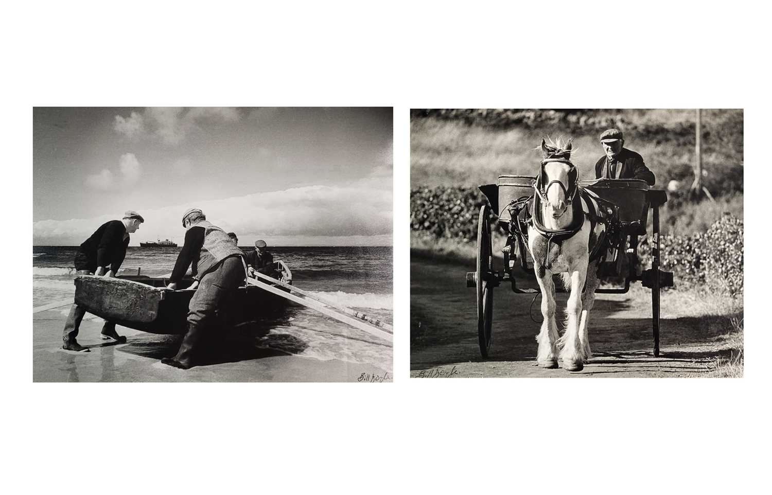 Lot 533 - A PAIR OF BILL DOYLE (IRISH) photographs, one...