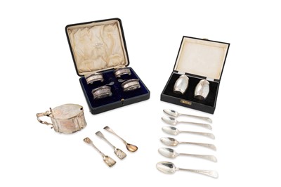 Lot 515 - A COLLECTION OF 20TH CENTURY STERLING SILVER...