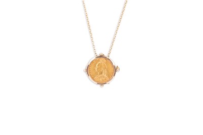Lot 226 - A QUEEN VICTORIA FULL GOLD SOVEREIGN ENGLISH...