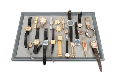 Lot 441 - A COLLECTION OF 22 WRISTWATCHES, for repair or...