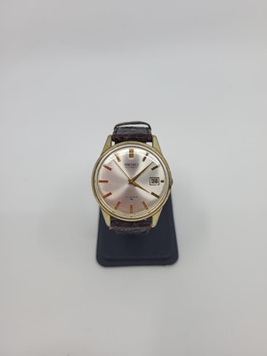 Lot 416 - A GENT'S VINTAGE SEIKO AUTOMATIC WRISTWATCH,...