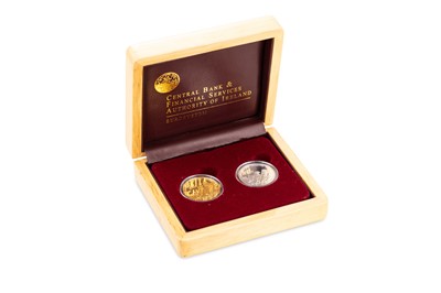 Lot 480 - A 2008 SHACKLETON GOLD & SILVER TWO COIN CASED...