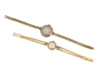 Lot 71 - TWO LADY'S VINTAGE WATCHES, one with a rolled...