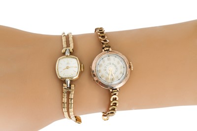 Lot 71 - TWO LADY'S VINTAGE WATCHES, one with a rolled...
