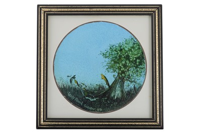 Lot 466 - EARLY GEOFF RHIND (B. 1941) PAINTING, Signed...