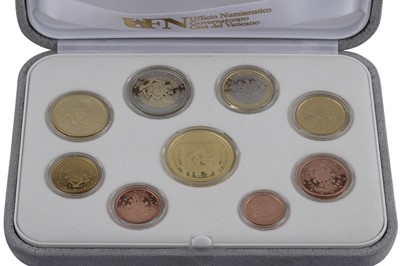 Lot 418 - A 2020 VATICAN YEAR SET OF EIGHT PROOF EURO...