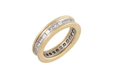 Lot 237 - A DIAMOND FULL BANDED ETERNITY RING, the...