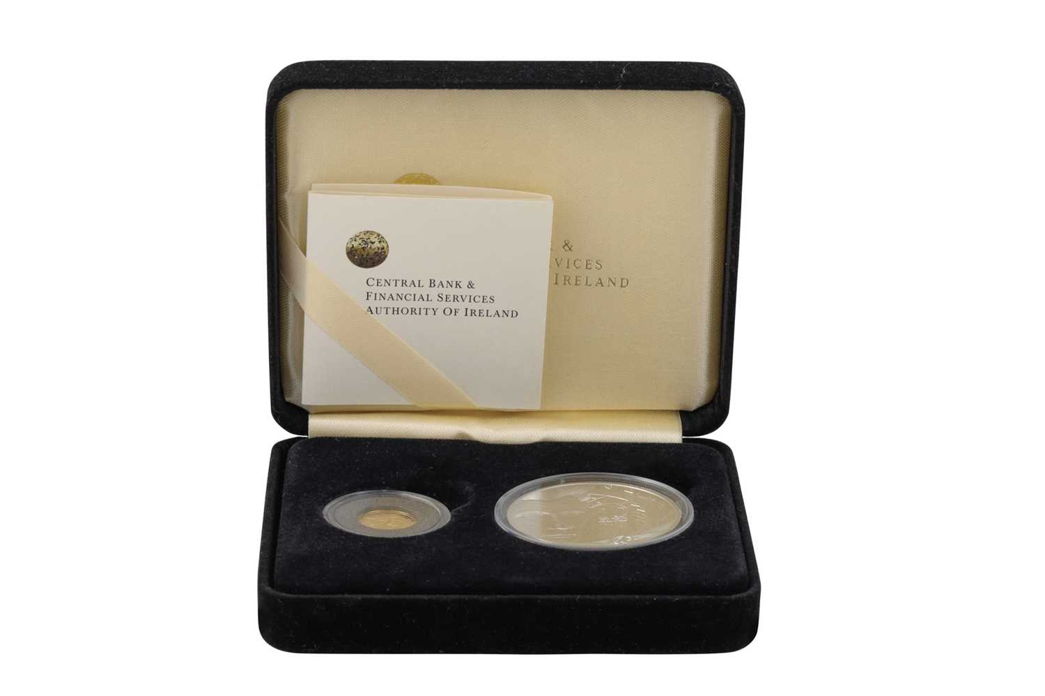 Lot 526 - A SILVER PROOF €10 SAMUEL BECKETT COIN SET,...