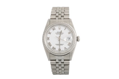 Lot 139 - A MID SIZE GENT'S STAINLESS STEEL ROLEX OYSTER...