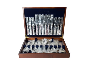 Lot 561 - A FULL SIX PLACE SETTING OF NEWBRIDGE CUTLERY,...