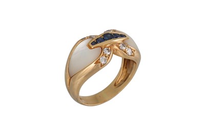 Lot 88 - A 20TH CENTURY MAUBOUSSIN RING, set with...