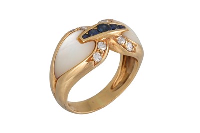 Lot 88 - A 20TH CENTURY MAUBOUSSIN RING, set with...