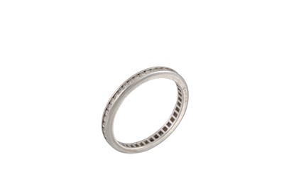 Lot 43 - A DIAMOND ETERNITY RING, mounted in white gold....