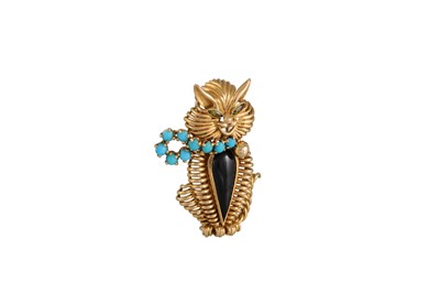 Lot 95 - A FRED PARIS NOVELTY BROOCH, C. 1960s, in the...