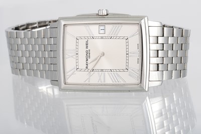 Lot 417 - A GENT'S RAYMOND WEIL GENEVE WRIST WATCH,...