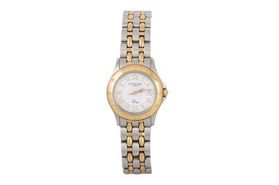 Lot 404 - A RAYMOND WEIL LADY'S TANGO WRIST WATCH,...