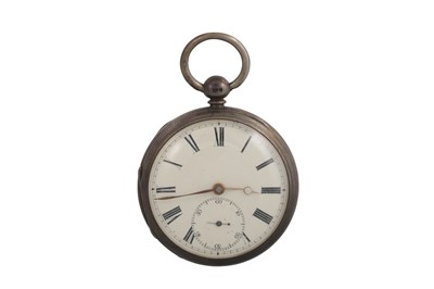 Lot 401 - AN ANTIQUE IRISH MADE OPEN FACE POCKET WATCH,...