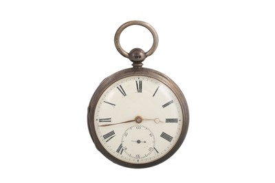 Lot 401 - AN ANTIQUE IRISH MADE OPEN FACE POCKET WATCH,...